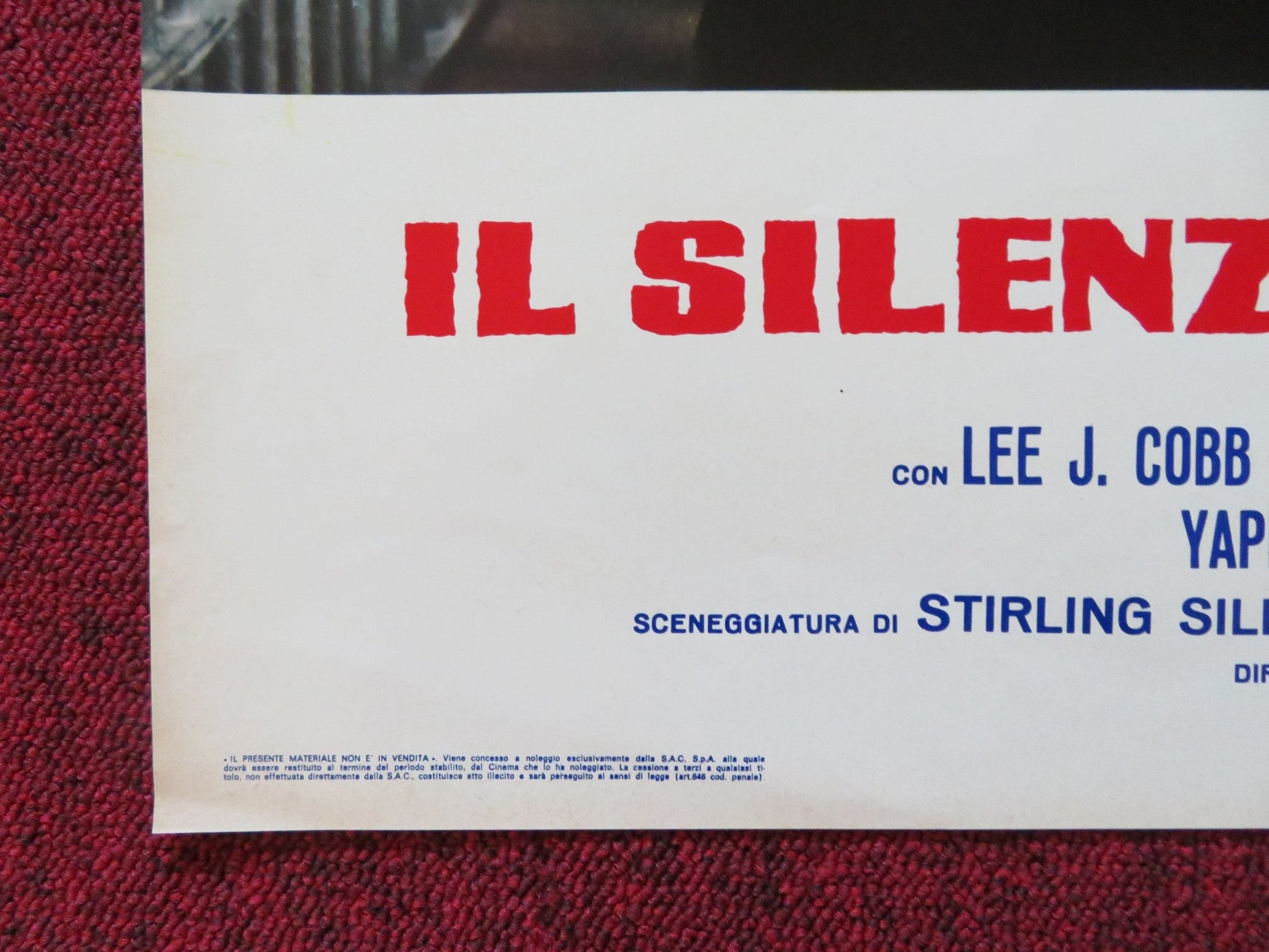 THE LIBERATION OF L.B. JONES - J ITALIAN FOTOBUSTA POSTER LEE J. COBB 1970 Rendezvous Cinema Movie posters