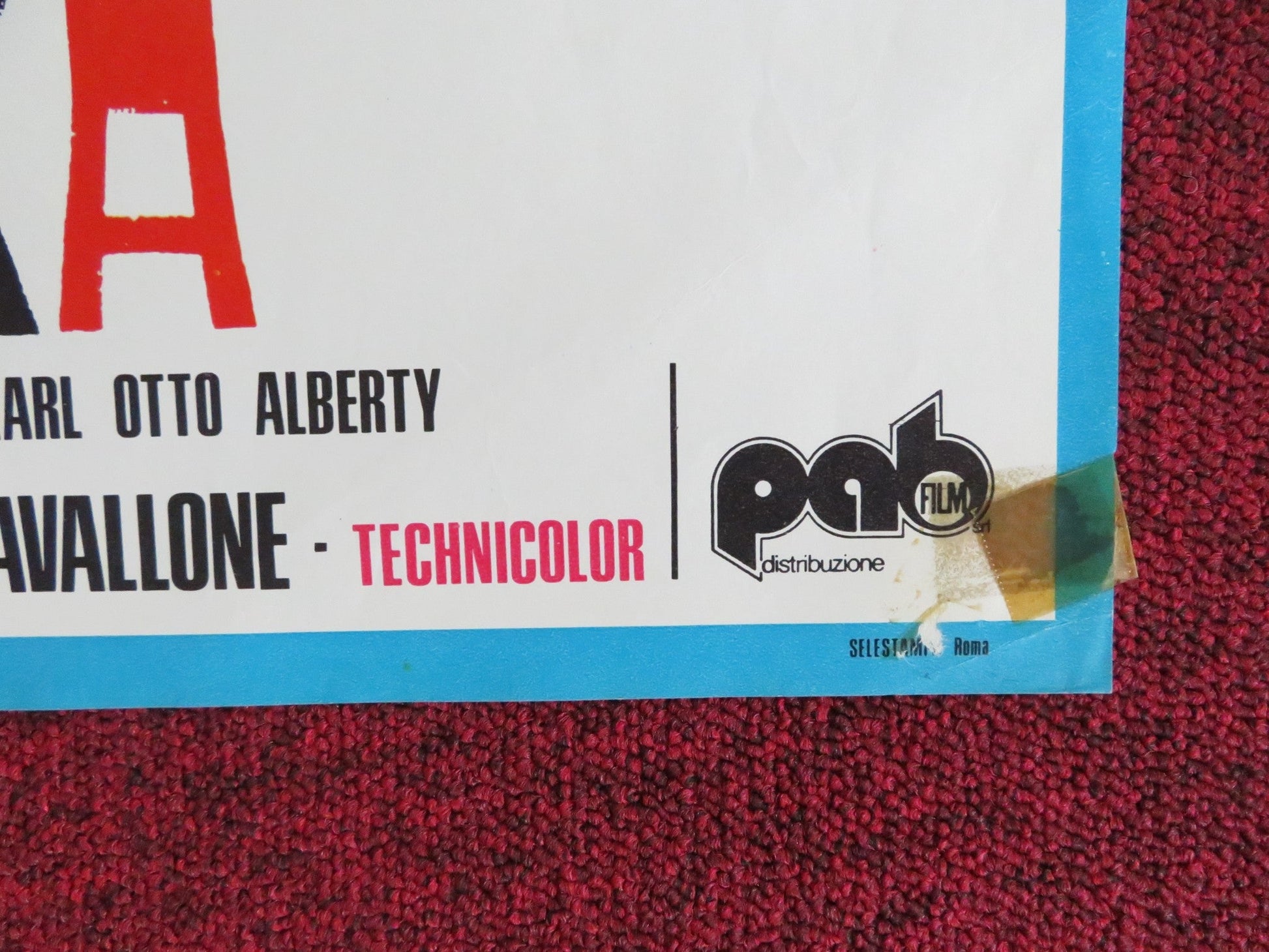 THE LICKERISH QUARTET - A ITALIAN FOTOBUSTA POSTER SILVANA VENTURELLI 1975 Rendezvous Cinema Movie posters