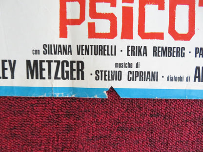 THE LICKERISH QUARTET - D ITALIAN FOTOBUSTA POSTER SILVANA VENTURELLI 1975 Rendezvous Cinema Movie posters
