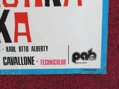 THE LICKERISH QUARTET - D ITALIAN FOTOBUSTA POSTER SILVANA VENTURELLI 1975 Rendezvous Cinema Movie posters