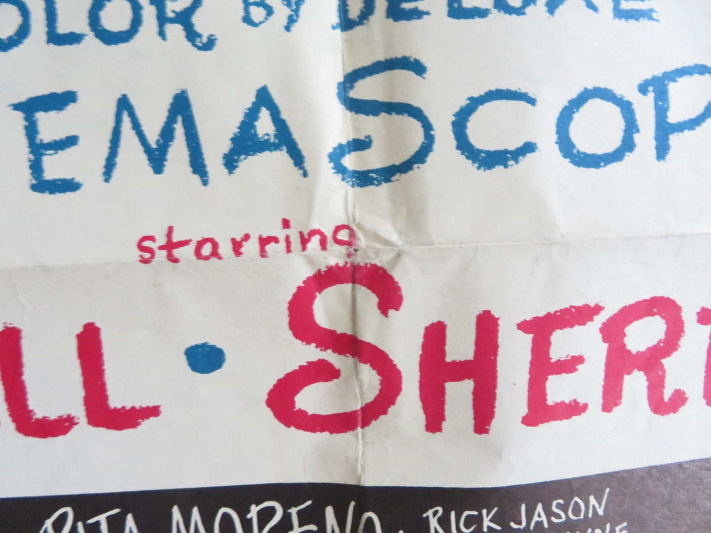 THE LIEUTENANT WORE SKIRTS FOLDED US ONE SHEET POSTER TOM EWELL S. NORTH 1955 Rendezvous Cinema Movie posters