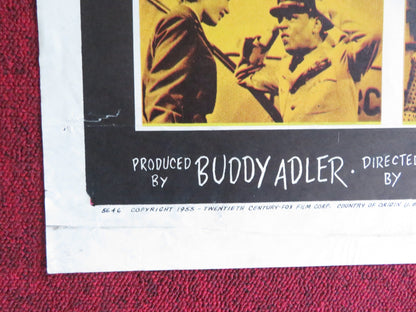 THE LIEUTENANT WORE SKIRTS FOLDED US ONE SHEET POSTER TOM EWELL S. NORTH 1955 Rendezvous Cinema Movie posters