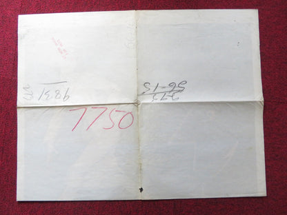 THE LIEUTENANT WORE SKIRTS FOLDED US ONE SHEET POSTER TOM EWELL S. NORTH 1955 Rendezvous Cinema Movie posters