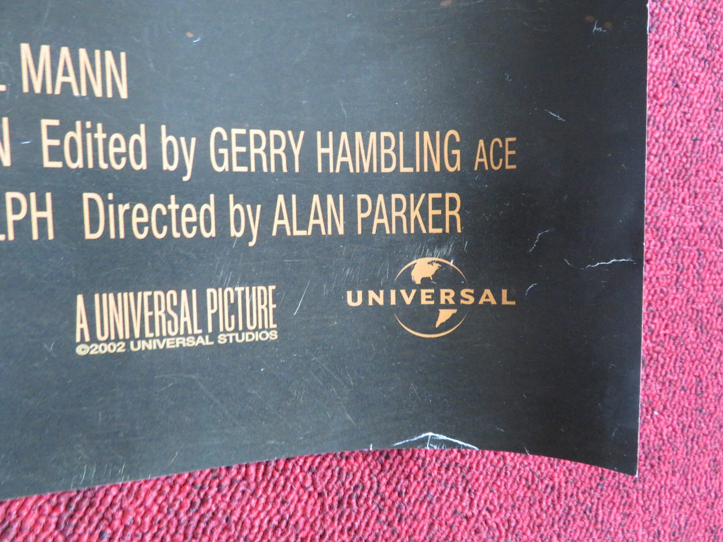 THE LIFE OF DAVID GALE UK QUAD (30"x 40") ROLLED POSTER SPACEY WINSLET 2003 Rendezvous Cinema Movie posters