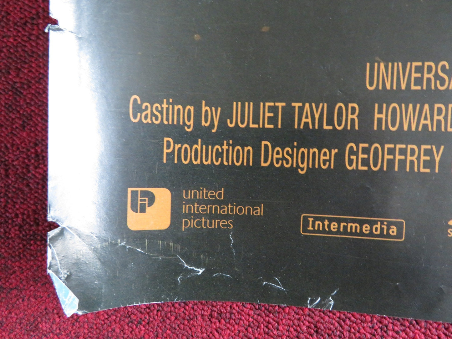 THE LIFE OF DAVID GALE UK QUAD (30"x 40") ROLLED POSTER SPACEY WINSLET 2003 Rendezvous Cinema Movie posters