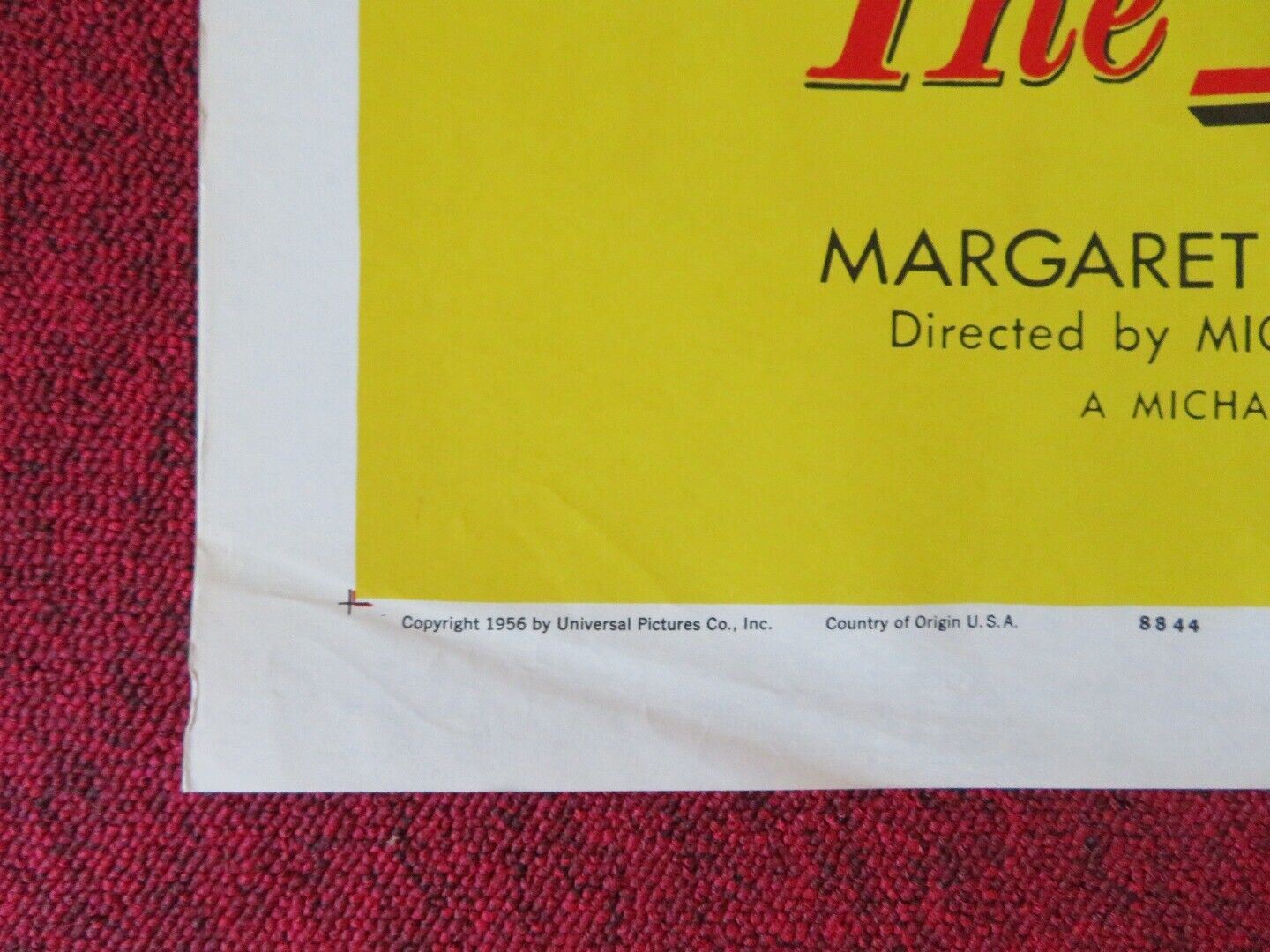 THE LIGHT TOUCH / Touch and Go FOLDED US ONE SHEET POSTER JACK HAWKINS 1956 Movie posters