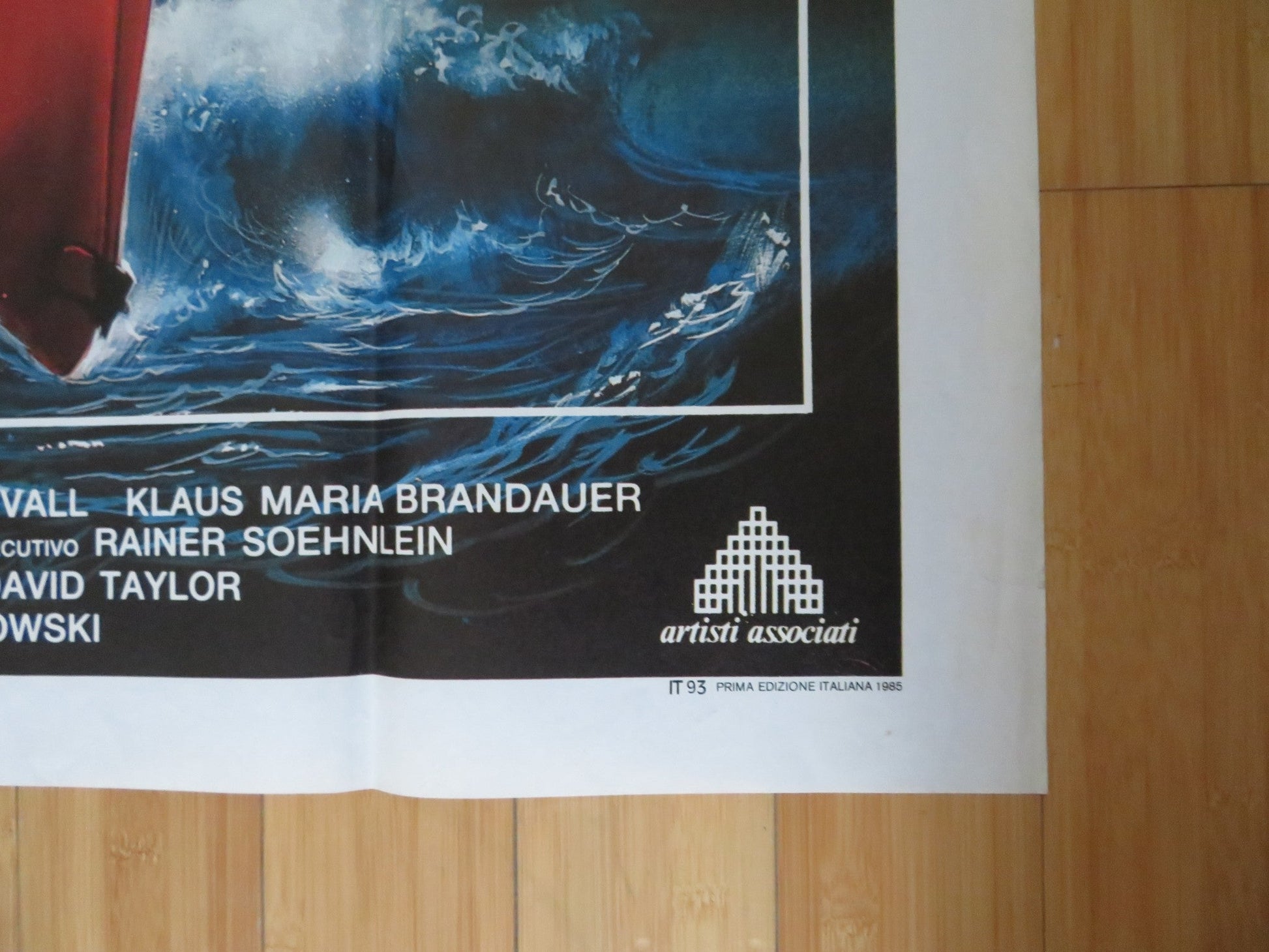 THE LIGHTSHIP ITALIAN 2 FOGLIO POSTER ROBERT DUVALL KLAUS MARIA BRANDAUER 1985 Rendezvous Cinema Movie posters