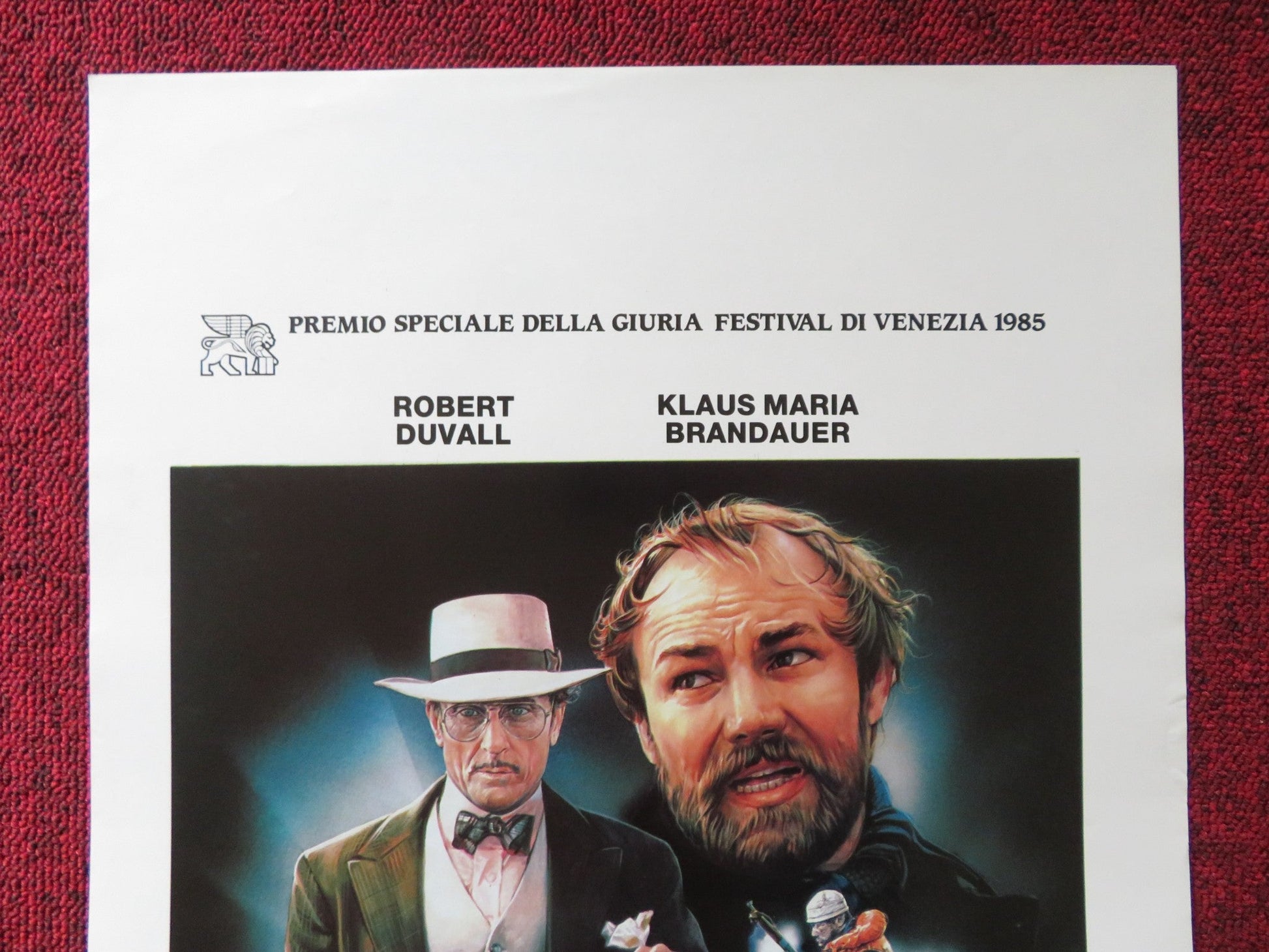 THE LIGHTSHIP ITALIAN LOCANDINA POSTER ROBERT DUVALL KLAUS MARIA BRANDAUER 1985 Rendezvous Cinema Movie posters