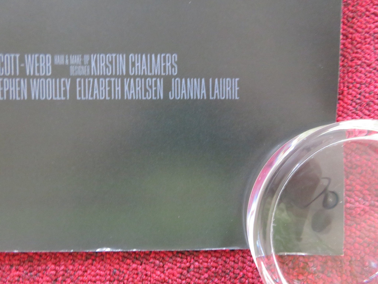 THE LIMEHOUSE GOLEM UK QUAD (30"x 40") ROLLED POSTER BILL NIGHY O. COOKE 2016 Rendezvous Cinema Movie posters