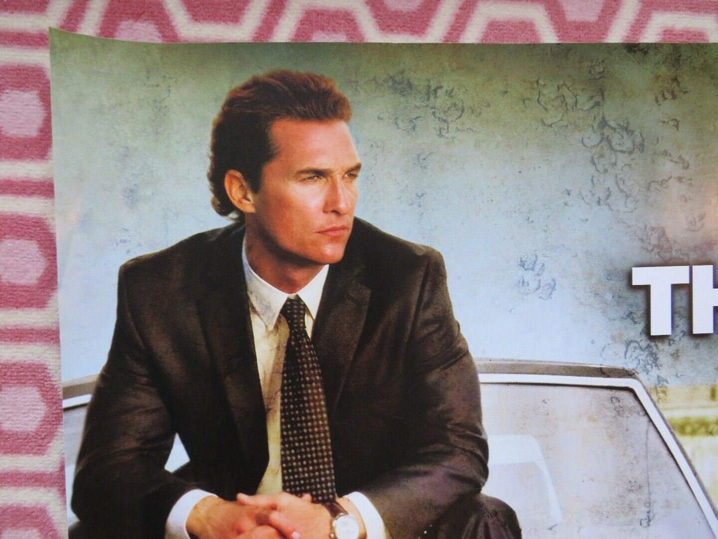 THE LINCOLN LAWYER QUAD (30"x 40") ROLLED POSTER MATTHEW MCCONAUGHEY 2011 Movie posters