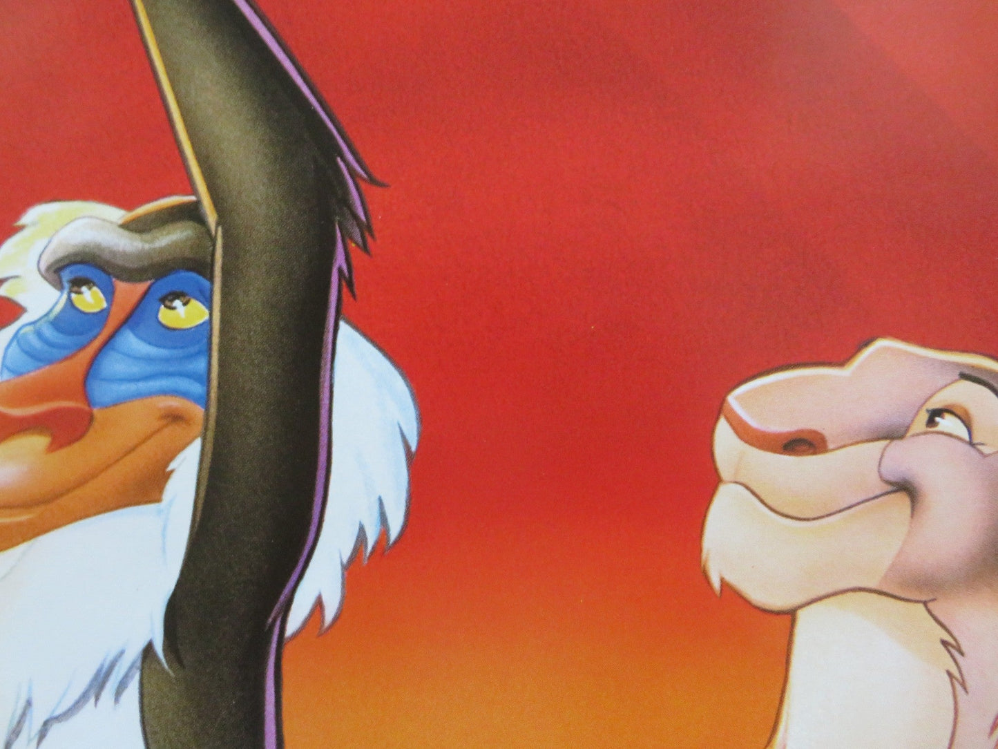 THE LION KING FRENCH VHS VIDEO POSTER DISNEY MATTHEW BRODERICK 1994 Rendezvous Cinema Movie posters