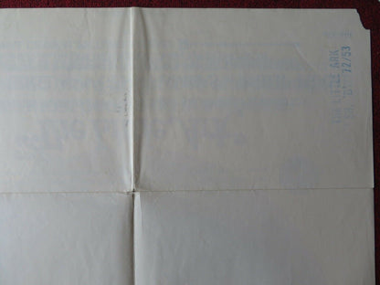 THE LITTLE ARK STYLE B FOLDED US ONE SHEET POSTER THEODORE BIKEL G. AMBAS 1972 Movie posters