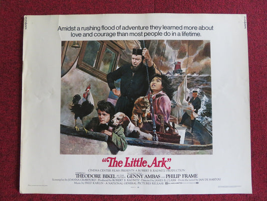 THE LITTLE ARK US HALF SHEET (22"x 28") POSTER THEODORE BIKEL GENNY AMBAS 1972 Rendezvous Cinema Movie posters