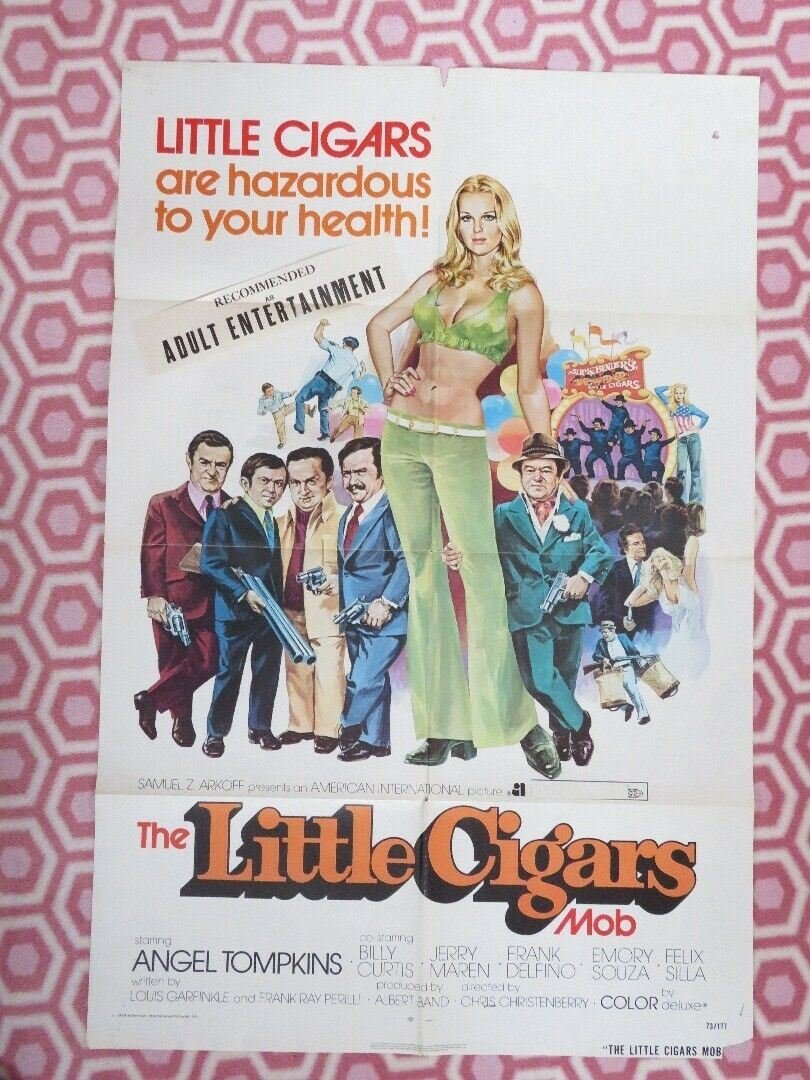 THE LITTLE CIGARS MOB 1973 US ONE SHEET POSTER ANGEL TOMPKINS B CURTIS Movie posters