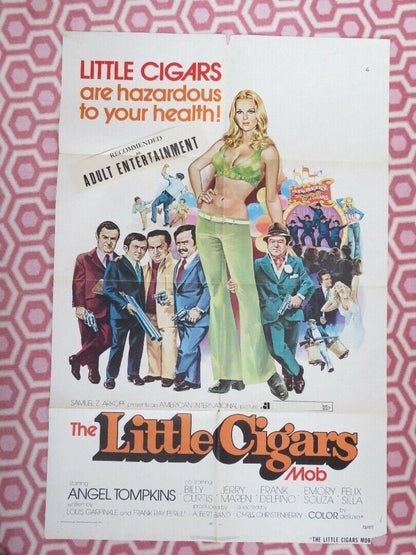THE LITTLE CIGARS MOB 1973 US ONE SHEET POSTER ANGEL TOMPKINS B CURTIS Movie posters