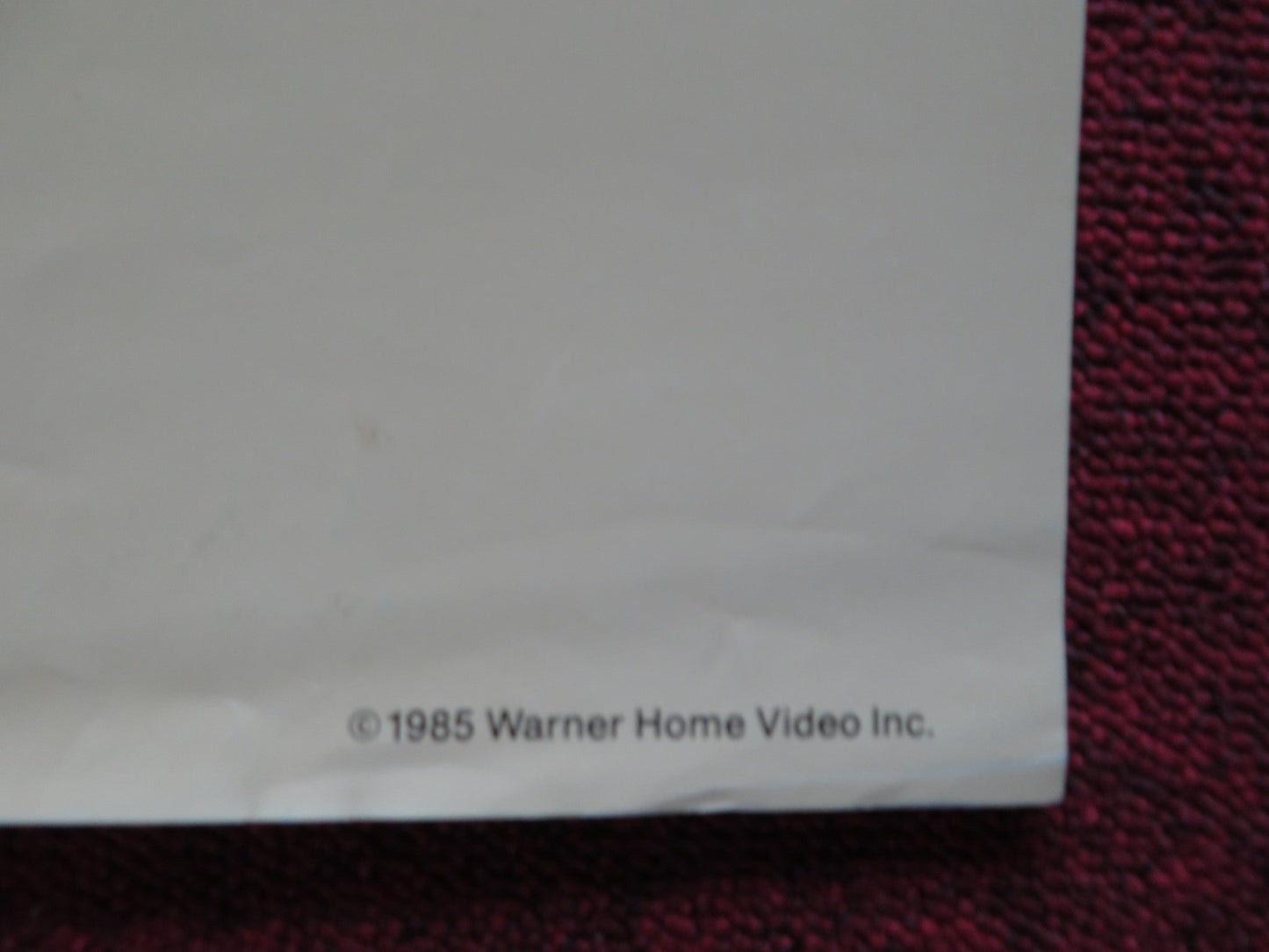 THE LITTLE DRUMMER GIRL VHS POSTER DIANE KEATON YORGO VOYAGIS 1985 Rendezvous Cinema Movie posters