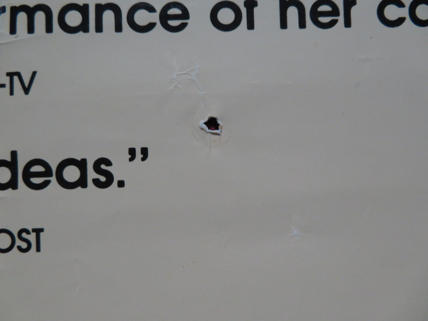 THE LITTLE DRUMMER GIRL VHS POSTER DIANE KEATON YORGO VOYAGIS 1985 Rendezvous Cinema Movie posters