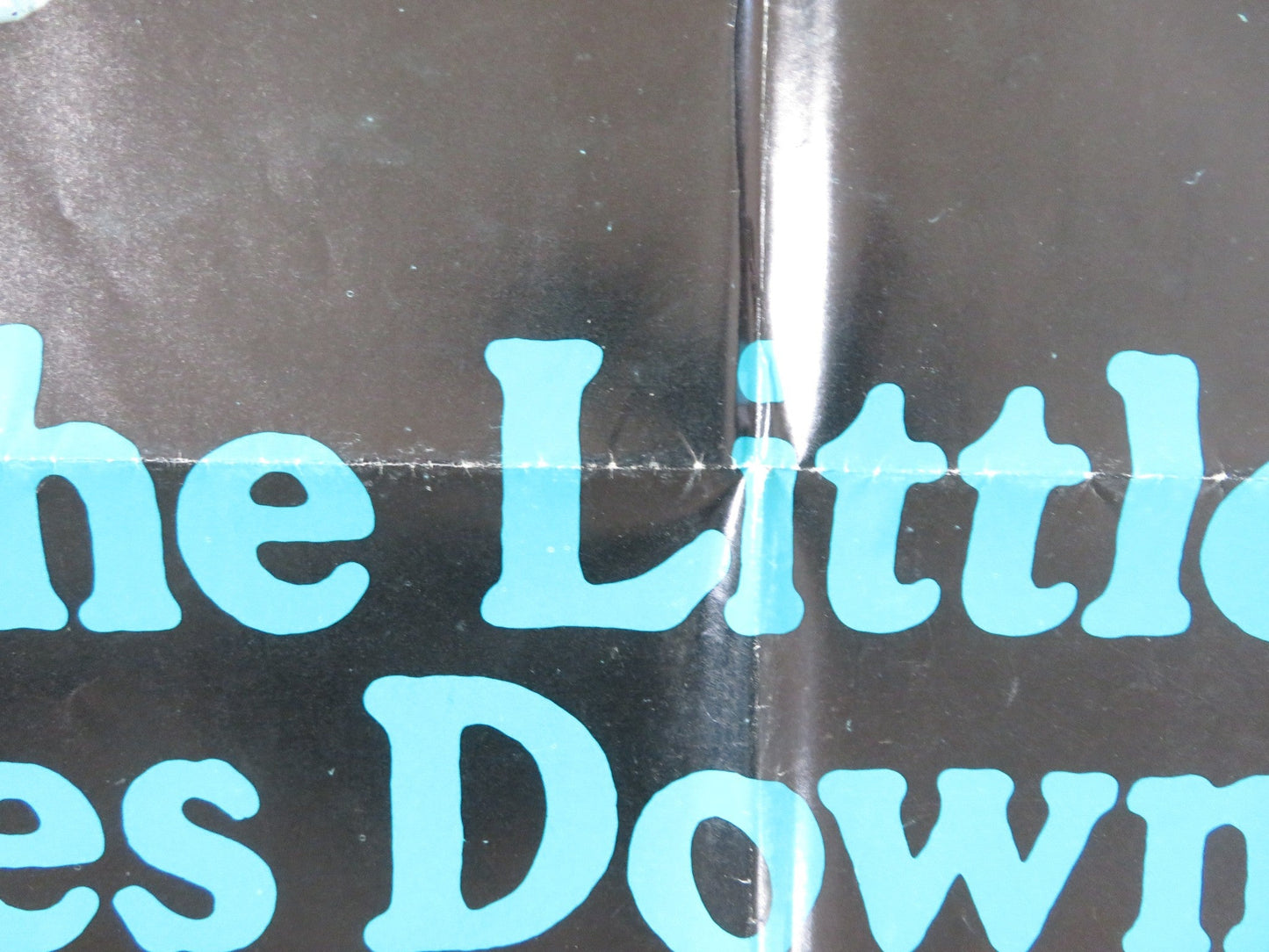 THE LITTLE GIRL WHO LIVES DOWN THE LANE FOLDED US ONE SHEET POSTER FOSTER 1977 Rendezvous Cinema Movie posters