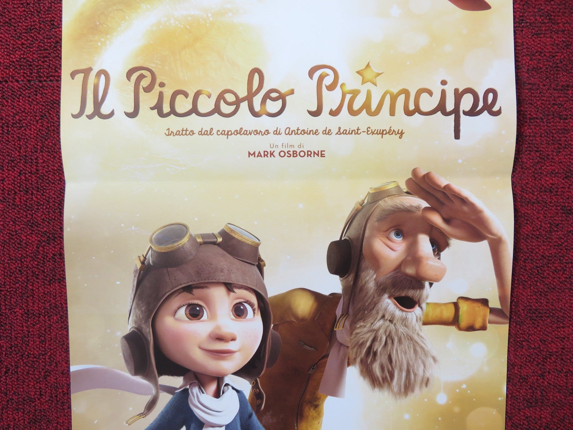 THE LITTLE PRINCE ITALIAN LOCANDINA POSTER JEFF BRIDGES MACKENZIE FOY 2015 Rendezvous Cinema Movie posters