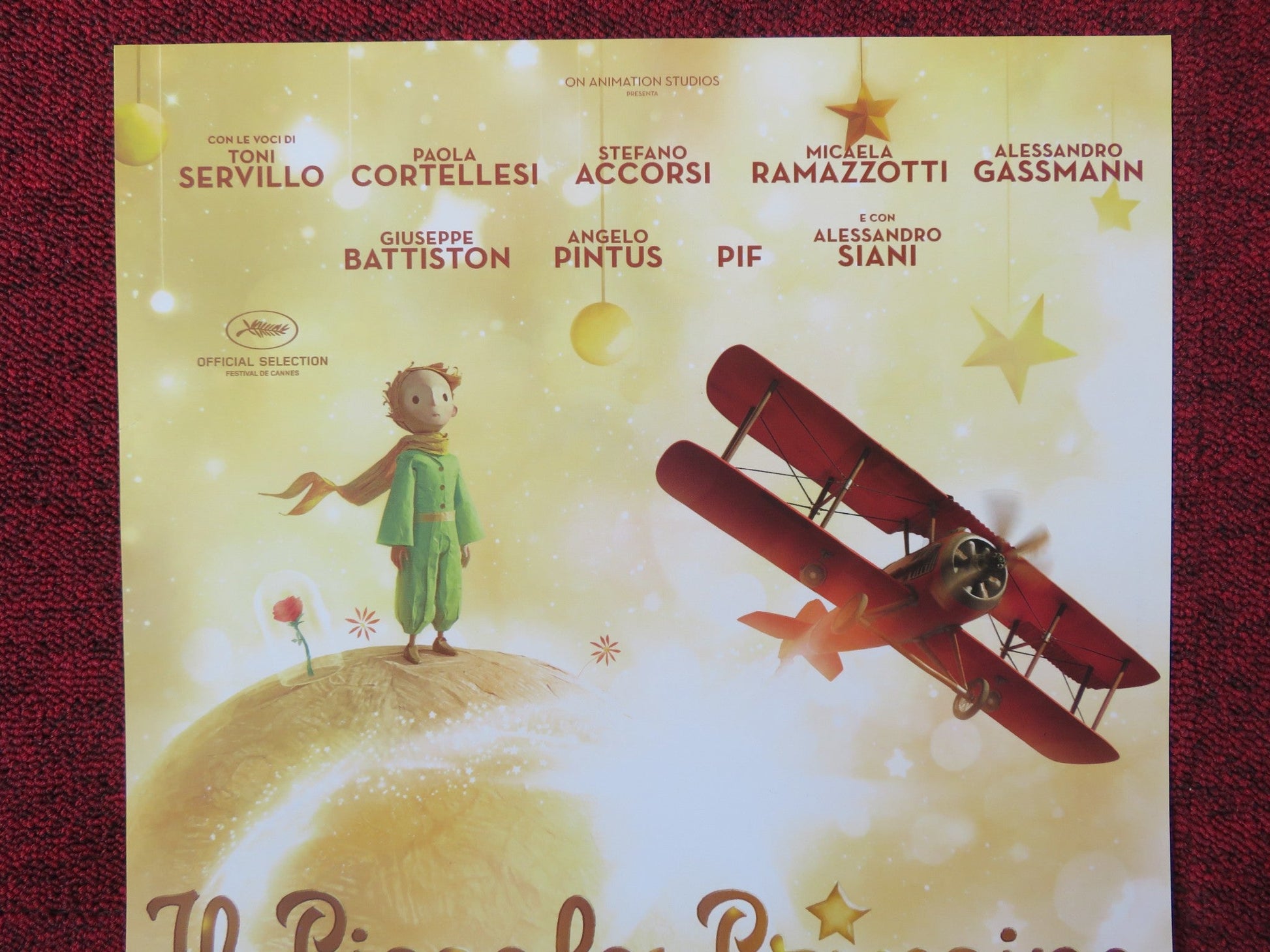 THE LITTLE PRINCE ITALIAN LOCANDINA POSTER JEFF BRIDGES MACKENZIE FOY 2015 Rendezvous Cinema Movie posters