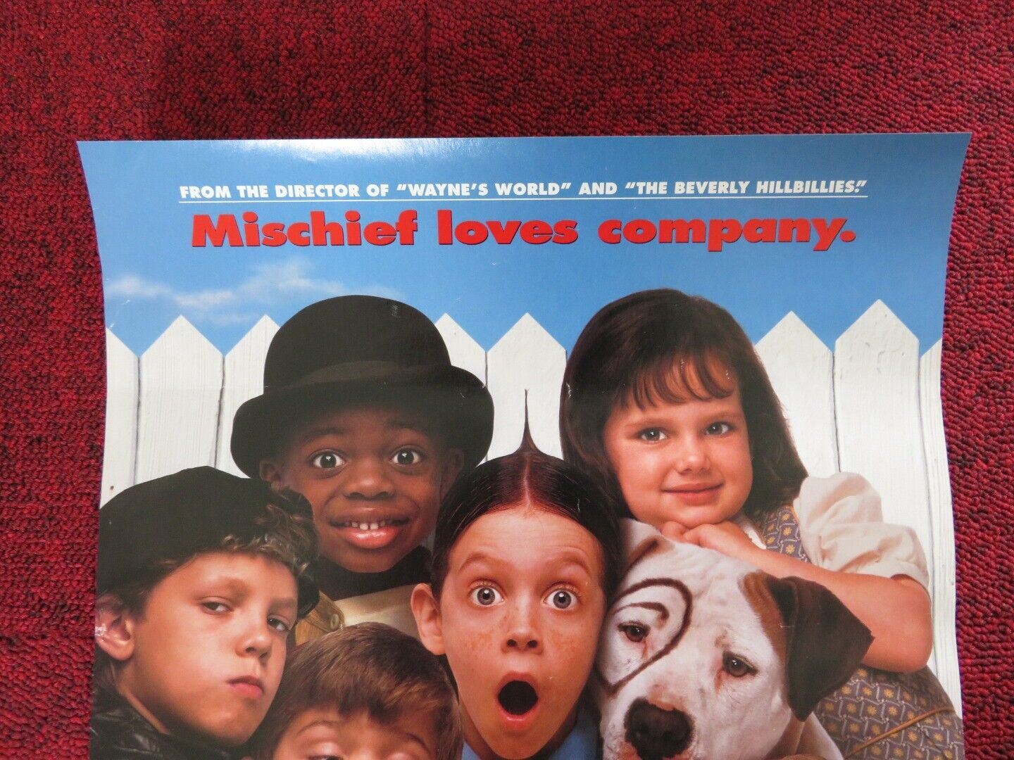THE LITTLE RASCALS U.S MINI (11.5" X 17") POSTER TRAVIS TEDFORD KEVIN 1994 Movie posters