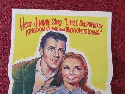 THE LITTLE SHEPHERD OF KINGDOM COME FOLDED AUSTRALIAN DAYBILL POSTER 1961 Movie posters