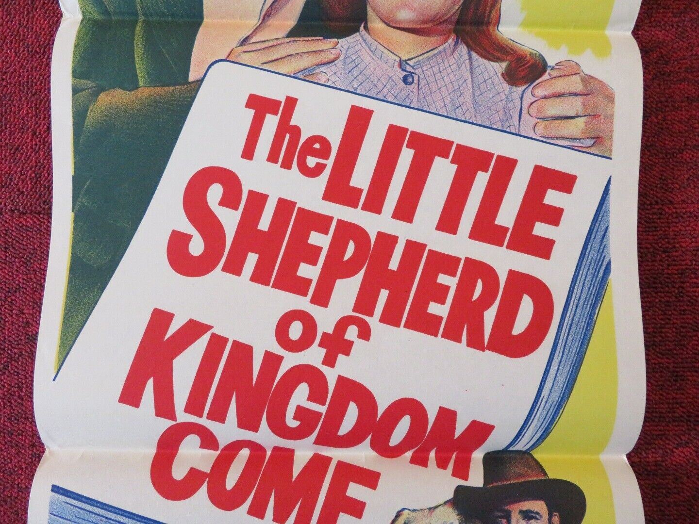 THE LITTLE SHEPHERD OF KINGDOM COME FOLDED AUSTRALIAN DAYBILL POSTER 1961 Movie posters