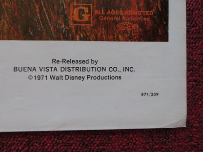 THE LIVING DESERT / THE VANISHING PRAIRIE COMBO FOLDED US ONE SHEET POSTER 1971 Rendezvous Cinema Movie posters