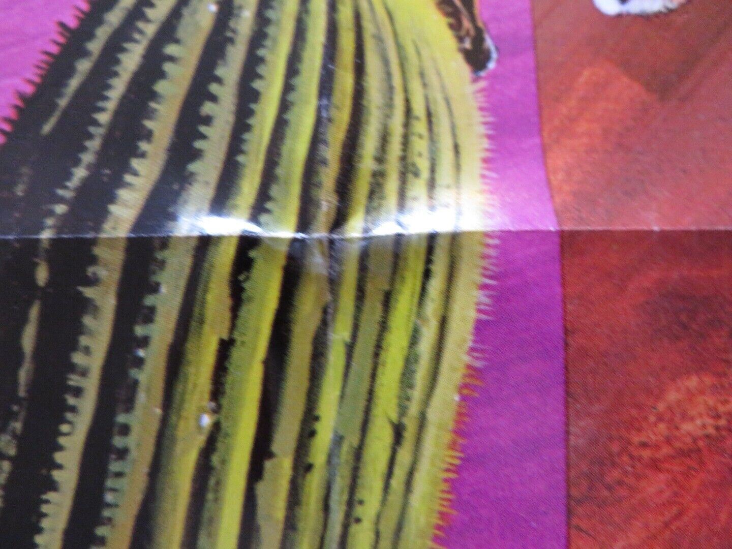 THE LIVING DESERT / THE VANISHING PRAIRIE COMBO FOLDED US ONE SHEET POSTER 1971 Rendezvous Cinema Movie posters