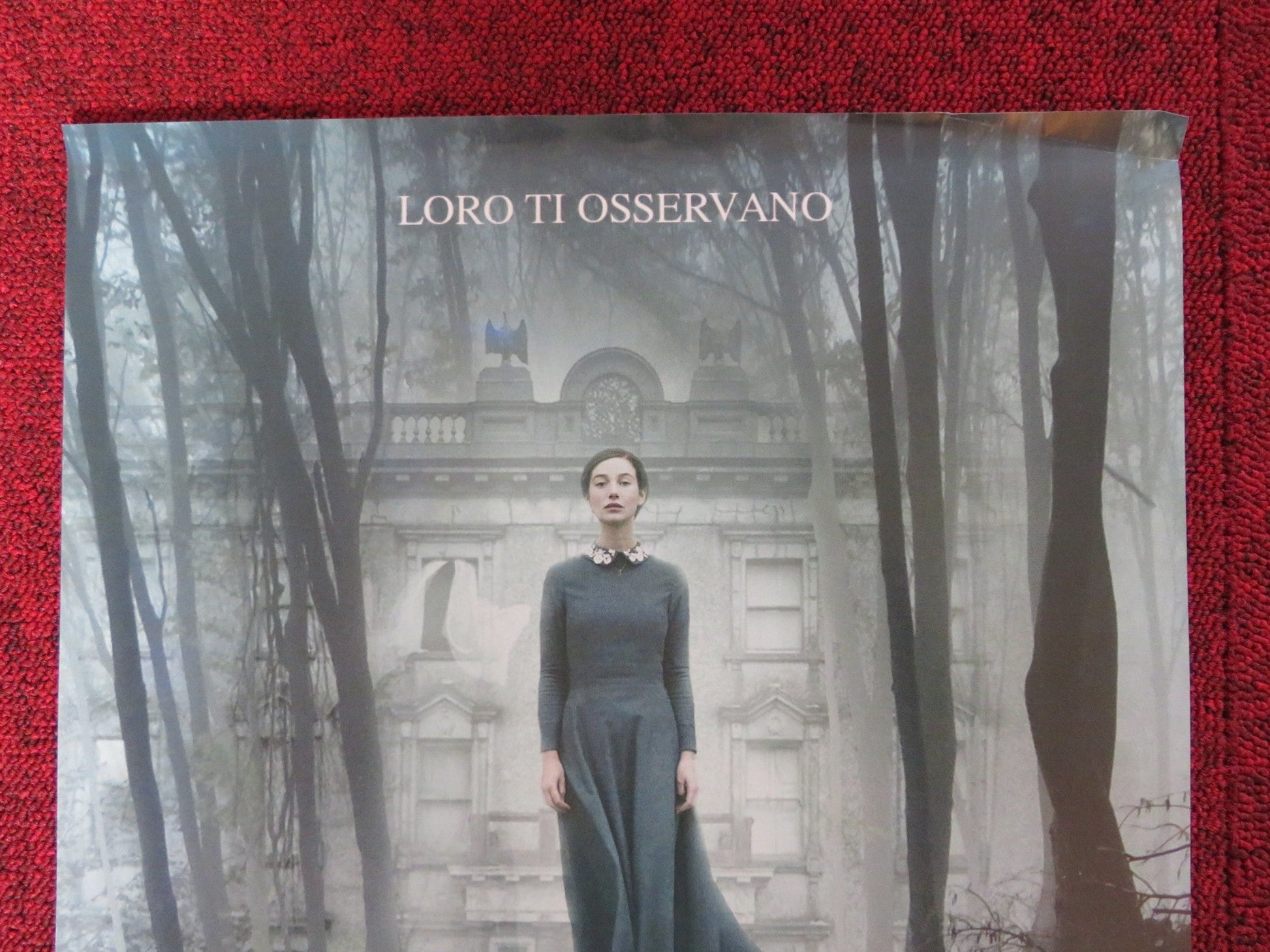 THE LODGERS ITALIAN LOCANDINA POSTER CHARLOTTE VEGA BILL MILNER 2017 Rendezvous Cinema Movie posters