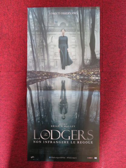 THE LODGERS ITALIAN LOCANDINA POSTER CHARLOTTE VEGA BILL MILNER 2017 Rendezvous Cinema Movie posters
