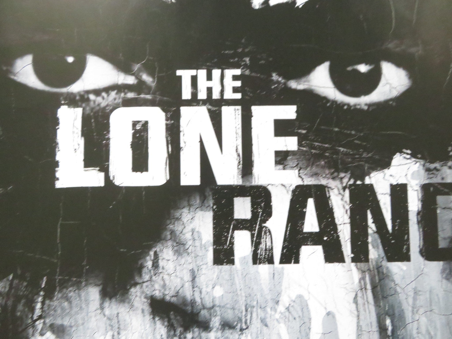 THE LONE RANGER UK QUAD (30"x 40") ROLLED POSTER DISNEY JOHNNY DEPP 2013 Rendezvous Cinema Movie posters