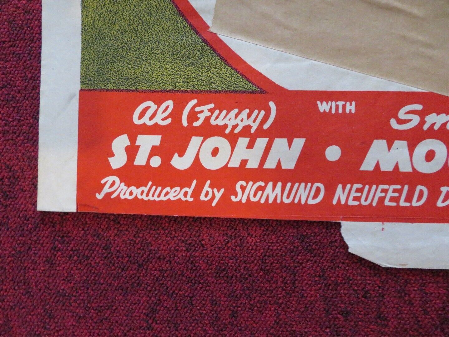 THE LONE RIDER IN GHOST TOWN/ GHOST MINE FOLDED US ONE SHEET POSTER 1941 Movie posters