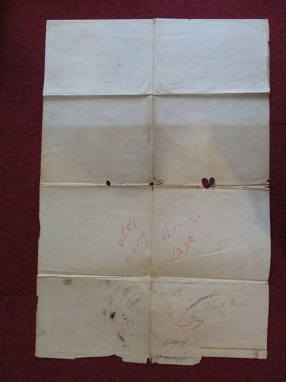 THE LONE RIDER IN GHOST TOWN/ GHOST MINE FOLDED US ONE SHEET POSTER 1941 Movie posters