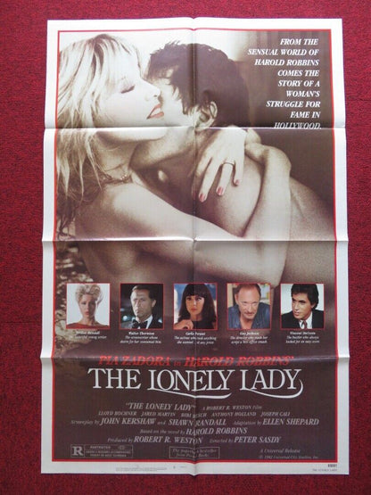 THE LONELY LADY US ONE SHEET POSTER PIA ZADORA LLOYD BOCHNER 1982 Movie posters