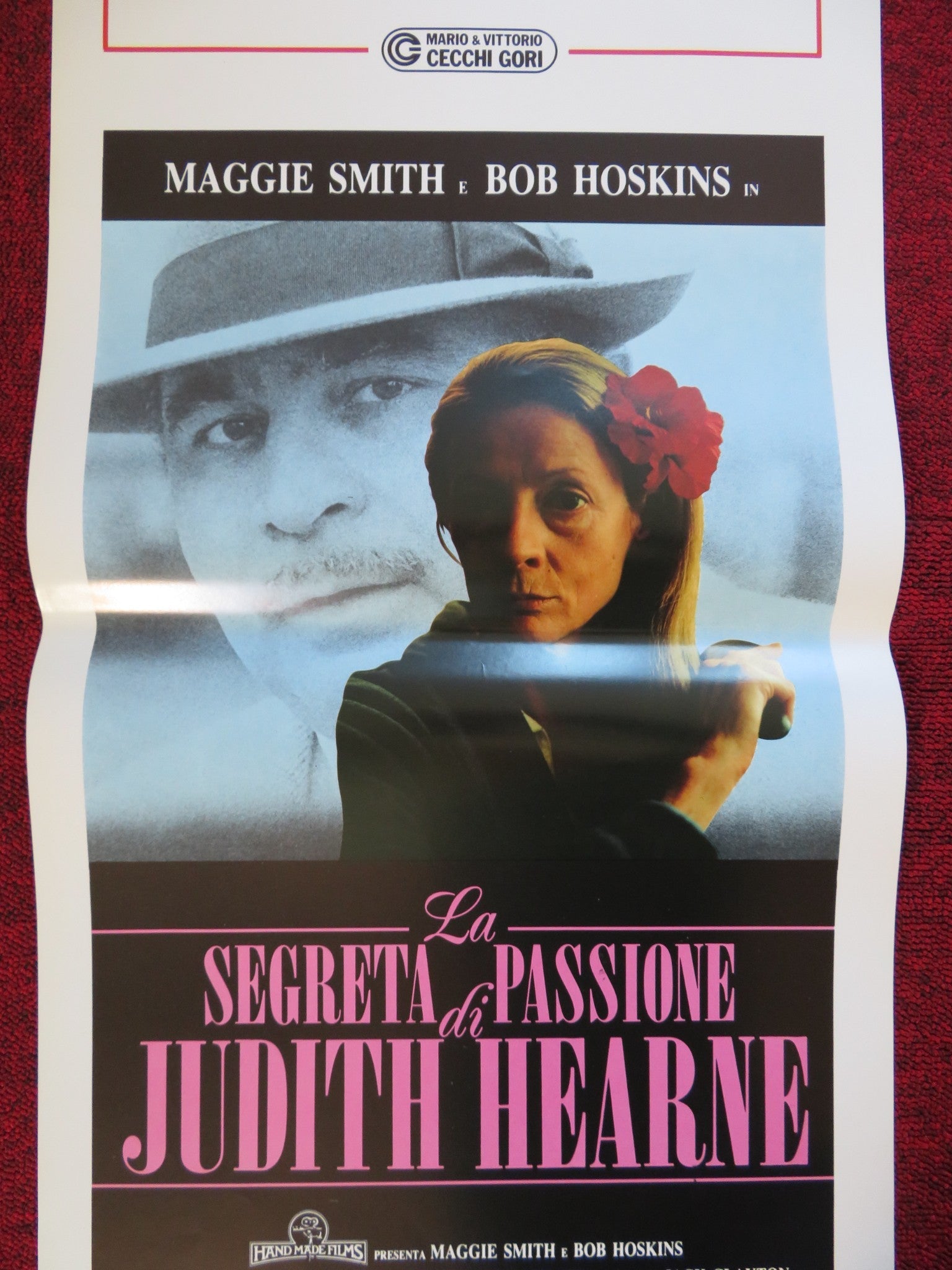 THE LONELY PASSION OF JUDITH HEARNE ITALIAN LOCANDINA (27.5"x13") POSTER 1988 Rendezvous Cinema Movie posters
