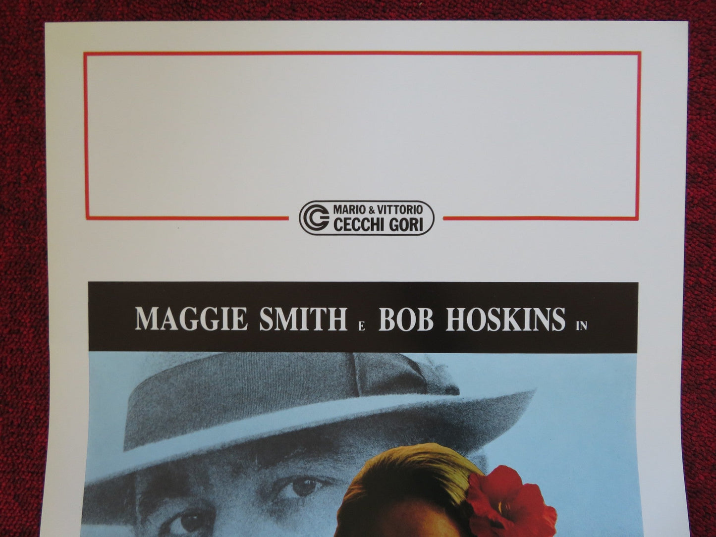 THE LONELY PASSION OF JUDITH HEARNE ITALIAN LOCANDINA (27.5"x13") POSTER 1988 Rendezvous Cinema Movie posters