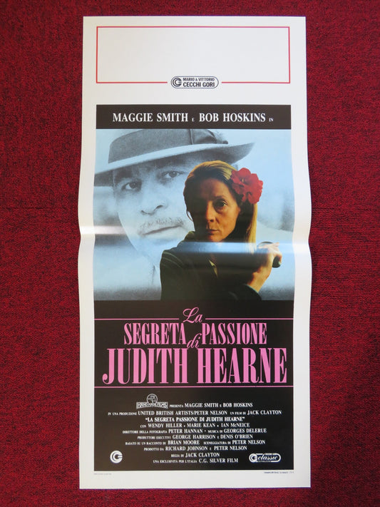 THE LONELY PASSION OF JUDITH HEARNE ITALIAN LOCANDINA (27.5"x13") POSTER 1988 Rendezvous Cinema Movie posters