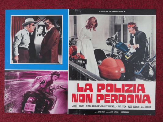 THE LONERS ITALIAN FOTOBUSTA POSTER SCOTT BRADY GLORIA GRAHAME D.STOCKWELL 1972 - Rendezvous Cinema
