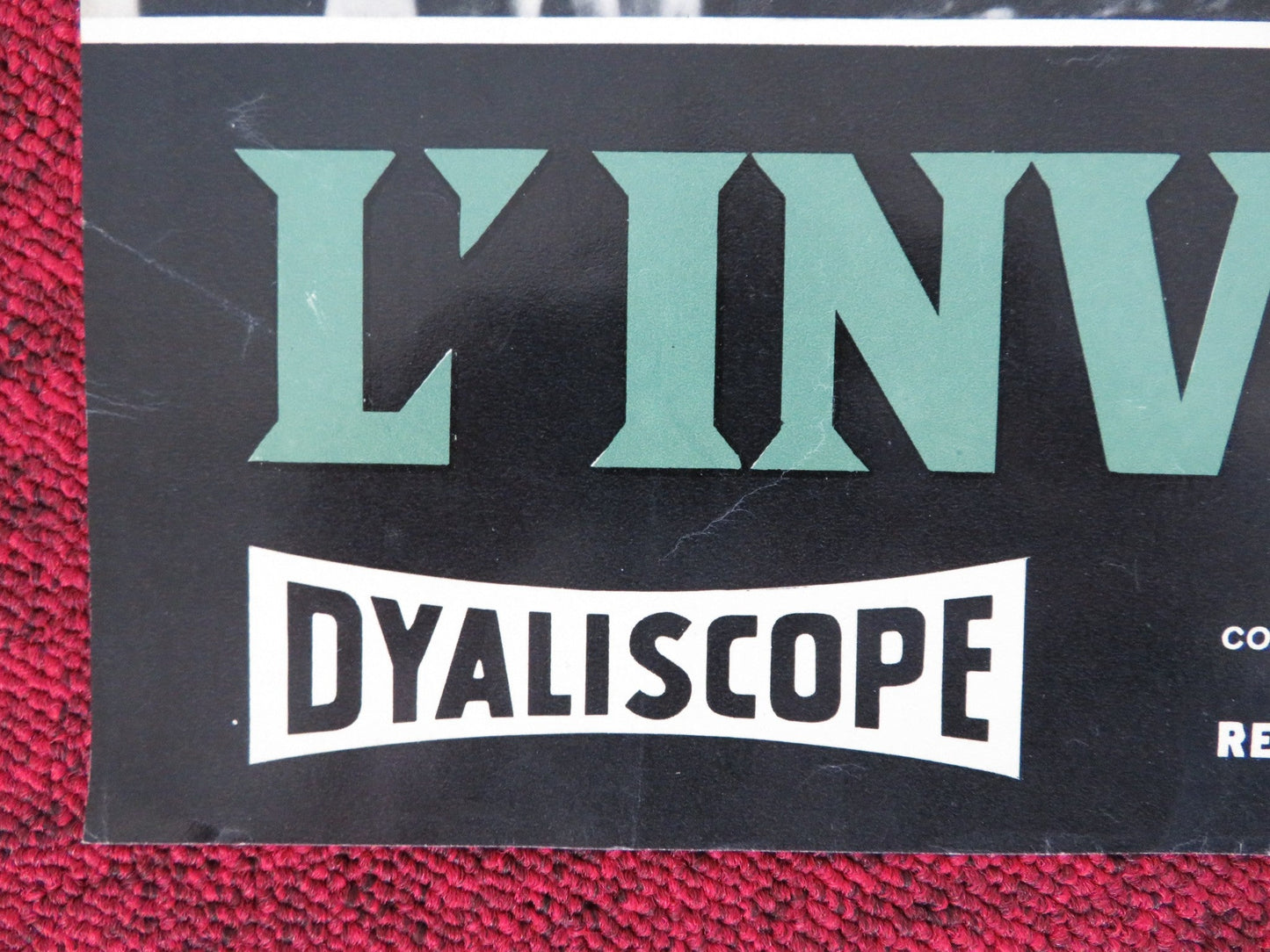 THE LONG ABSENCE ITALIAN FOTOBUSTA POSTER ALIDA VALLI GEORGES WILSON 1961 Rendezvous Cinema Movie posters