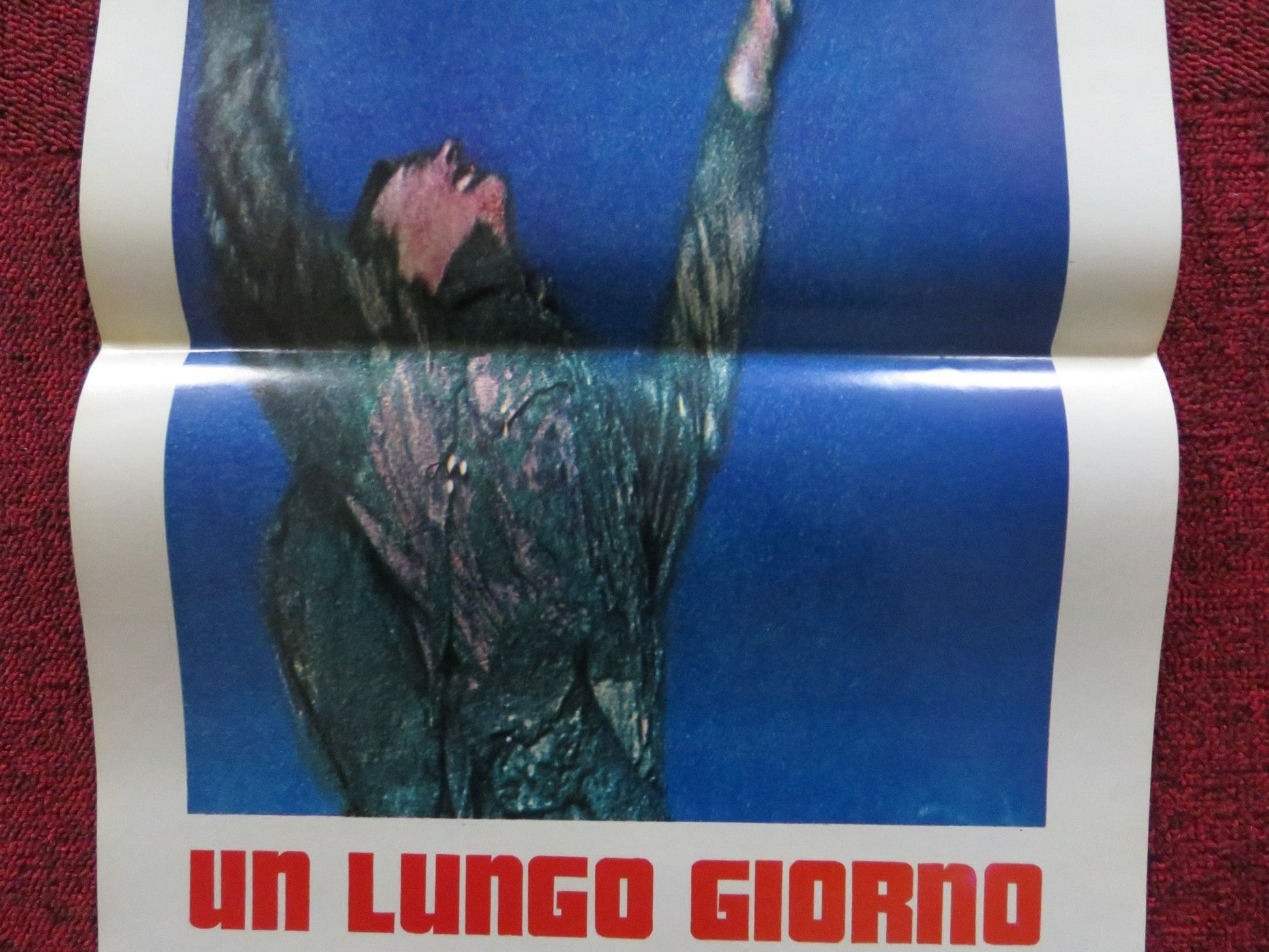 THE LONG DAY'S DYING ITALIAN LOCANDINA POSTER DAVID HEMMINGS TONY BECKLEY 1968 Rendezvous Cinema Movie posters