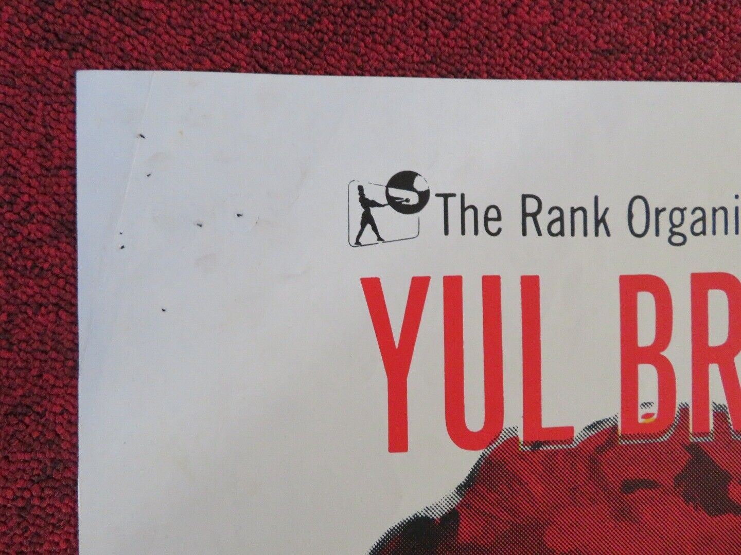 THE LONG DUEL FOLDED US ONE SHEET POSTER YUL BRYNNER TREVOR HOWARD 1967 Movie posters