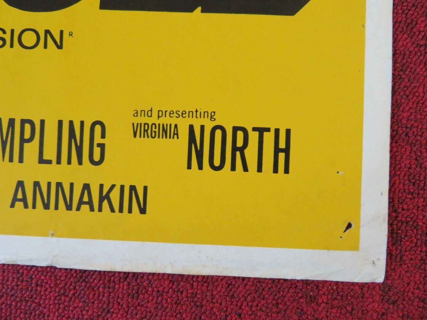 THE LONG DUEL FOLDED US ONE SHEET POSTER YUL BRYNNER TREVOR HOWARD 1967 Movie posters