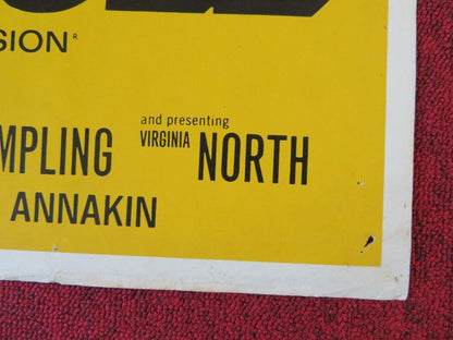 THE LONG DUEL FOLDED US ONE SHEET POSTER YUL BRYNNER TREVOR HOWARD 1967 Movie posters