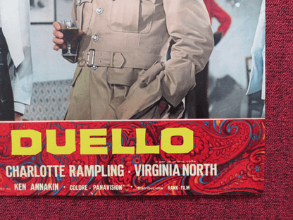 THE LONG DUEL ITALIAN FOTOBUSTA POSTER YUL BRYNNER TREVOR HOWARD 1967 Rendezvous Cinema Movie posters