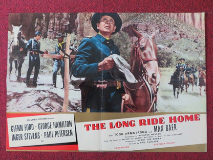 THE LONG RIDE HOME / A TIME FOR KILLING - A ITALIAN FOTOBUSTA POSTER GLENN FORD Movie posters