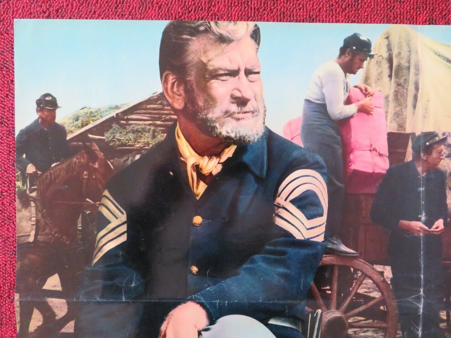 THE LONG RIDE HOME / A TIME FOR KILLING - D ITALIAN FOTOBUSTA POSTER GLENN FORD Movie posters