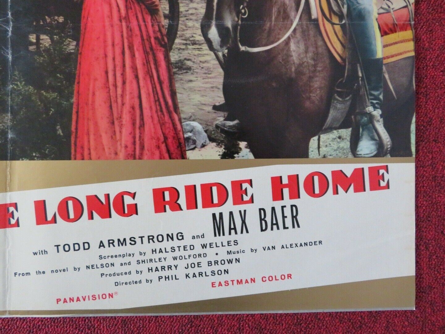 THE LONG RIDE HOME / A TIME FOR KILLING - D ITALIAN FOTOBUSTA POSTER GLENN FORD Movie posters