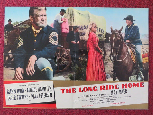 THE LONG RIDE HOME / A TIME FOR KILLING - D ITALIAN FOTOBUSTA POSTER GLENN FORD Movie posters