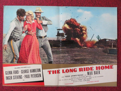 THE LONG RIDE HOME / A TIME FOR KILLING - E ITALIAN FOTOBUSTA POSTER GLENN FORD Movie posters